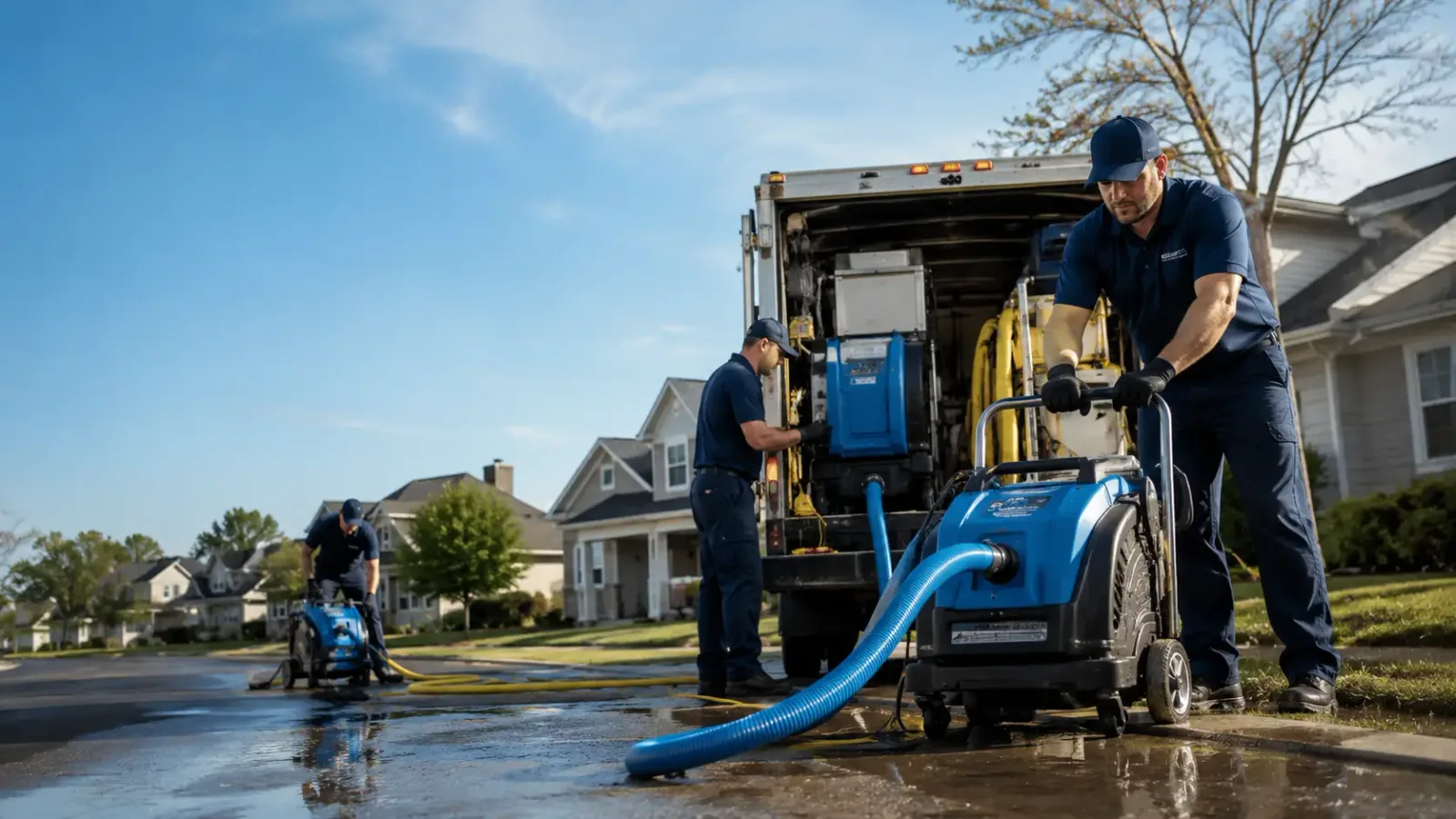 Flood Damage Cleanup in New Russia, NY